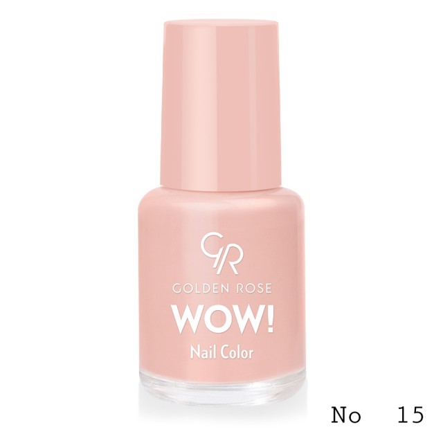 GOLDEN ROSE Wow! Nail Color 6ml-15